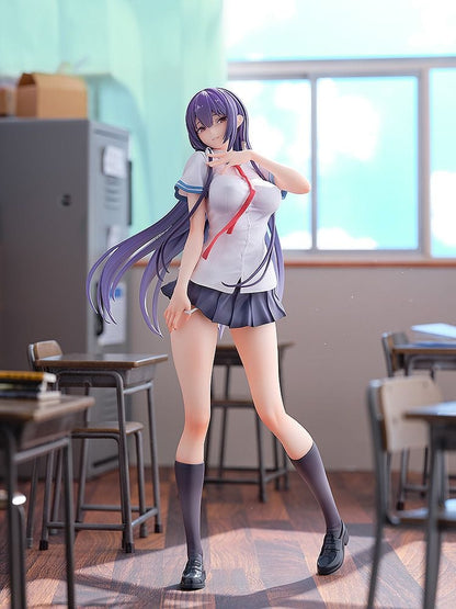 Please Put Them On Takamine-san Takane Takamine (Eternal Virgin Road Ver.) 1/7 Scale Figure in school uniform with flowing hair
