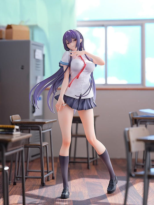 Please Put Them On Takamine-san Takane Takamine (Eternal Virgin Road Ver.) 1/7 Scale Figure in school uniform with flowing hair