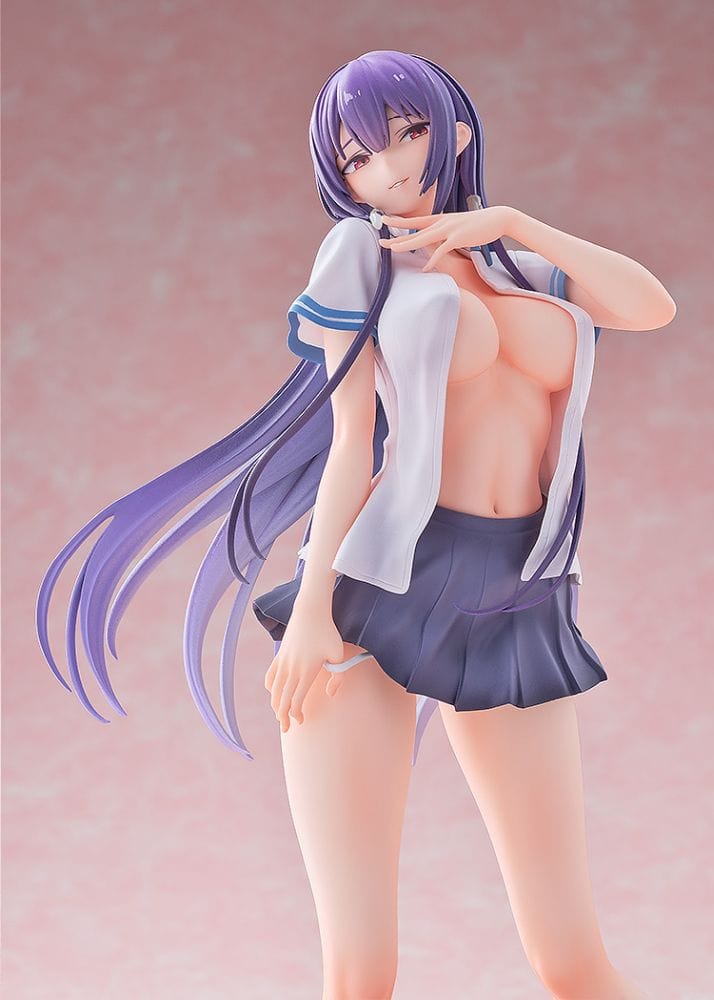 Please Put Them On Takamine-san Takane Takamine (Eternal Virgin Road Ver.) 1/7 Scale Figure in school uniform with flowing hair