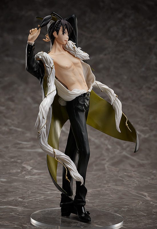 A reissued 1/8 scale B-Style figure featuring Takato Saijo from Dakaretai Otoko 1-i ni Odosarete Imasu., highlighting detailed craftsmanship and a dynamic design, ideal for collectors and fans of the series