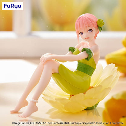 The Quintessential Quintuplets Bloo-me! Ichika Nakano Figure seated gracefully in yellow flower-inspired dress with floral hair accessory