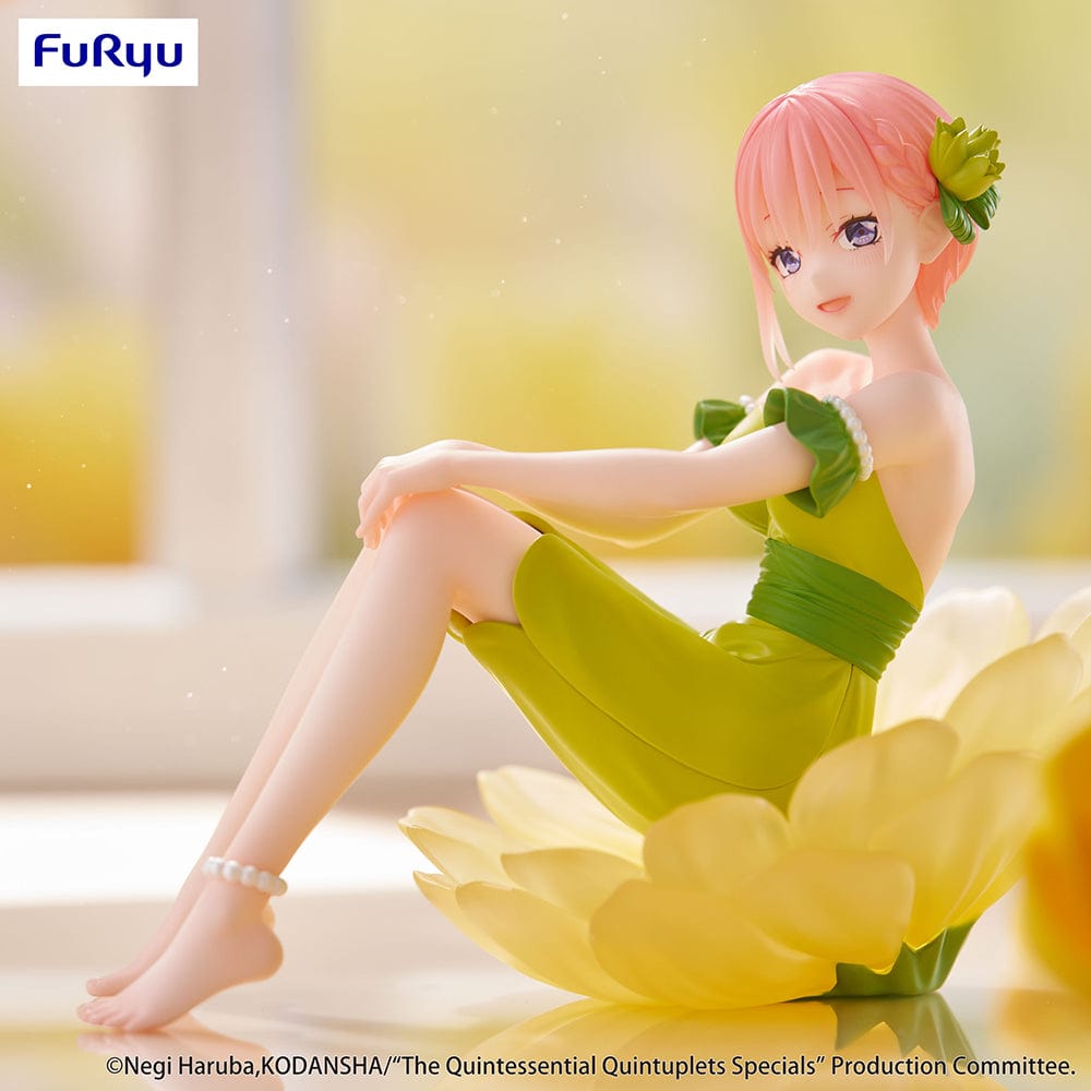 The Quintessential Quintuplets Bloo-me! Ichika Nakano Figure seated gracefully in yellow flower-inspired dress with floral hair accessory