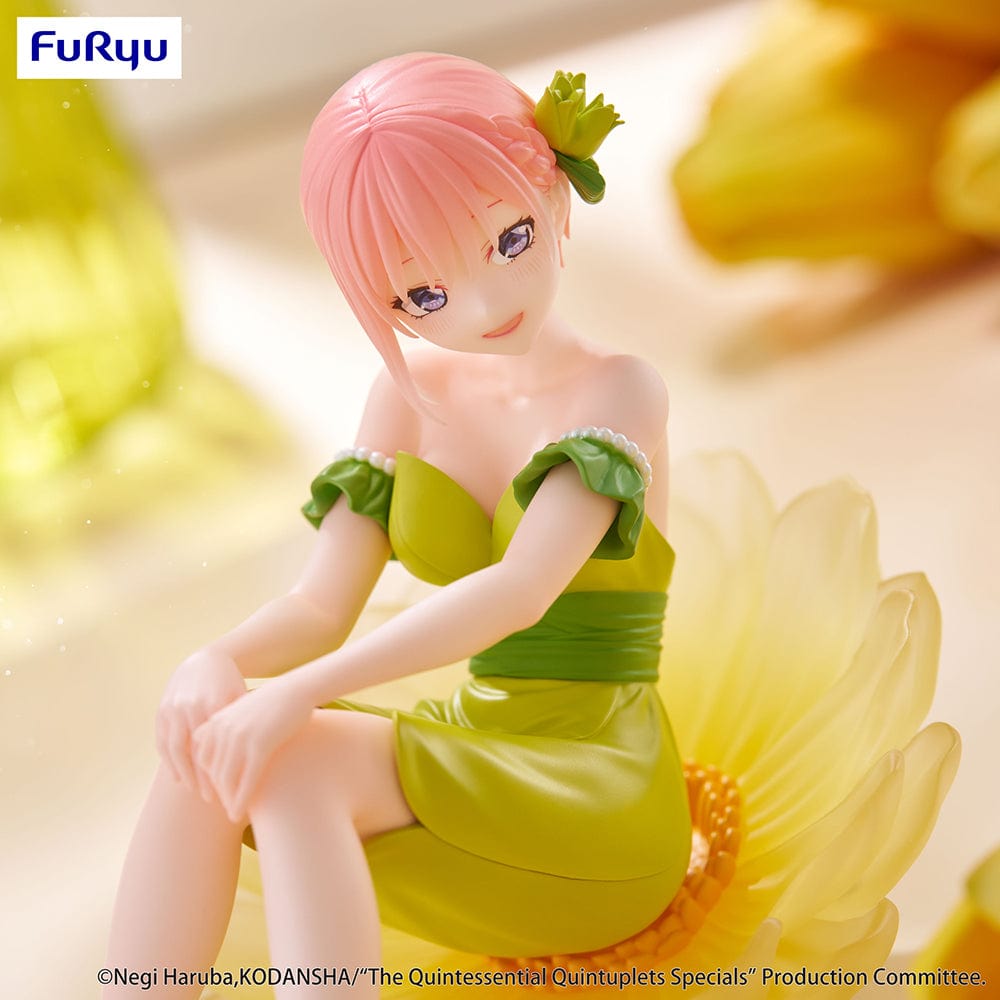 The Quintessential Quintuplets Bloo-me! Ichika Nakano Figure seated gracefully in yellow flower-inspired dress with floral hair accessory