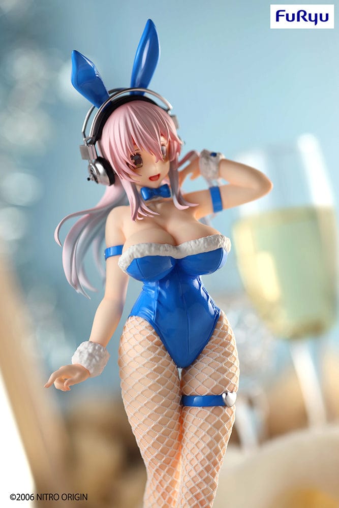 Super Sonico Blue Rabbit Ver Figure