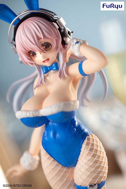 Super Sonico Blue Rabbit Ver Figure